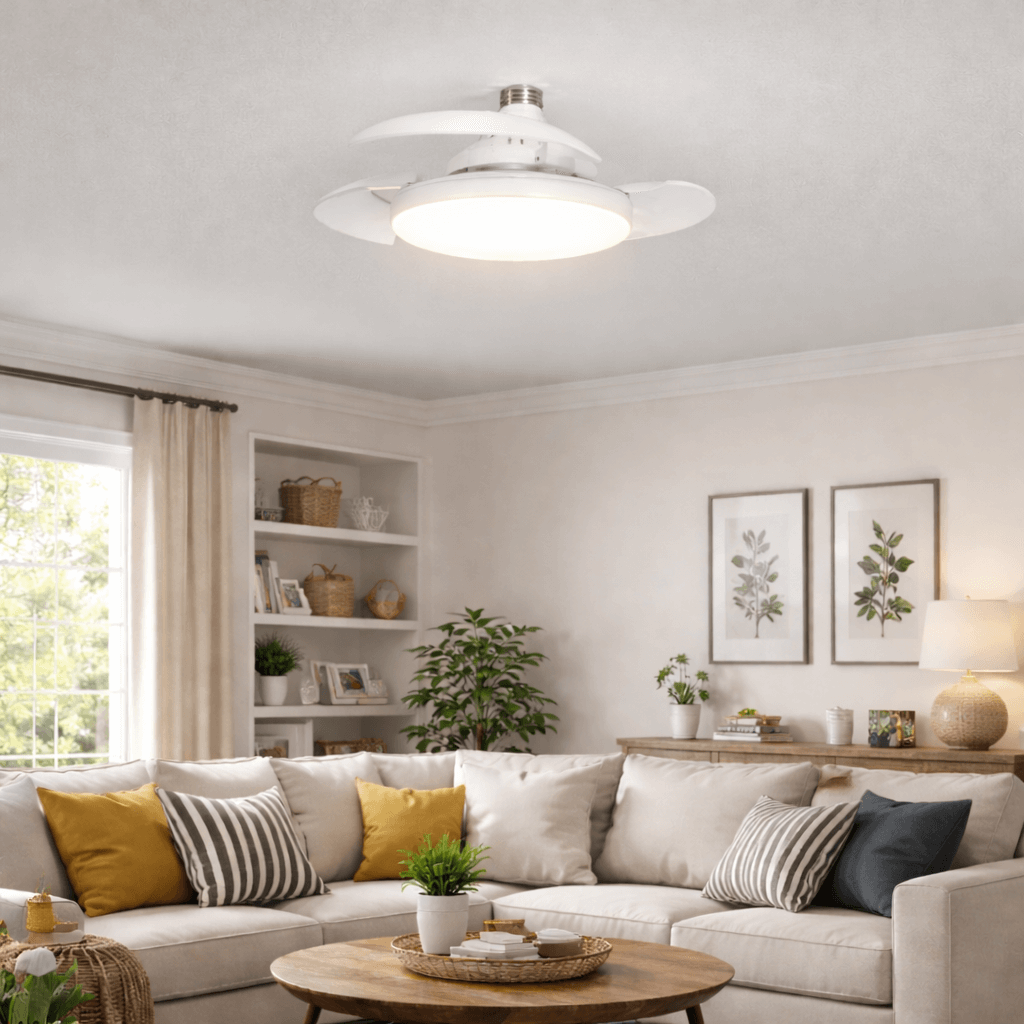 Ventilador de techo tipo foco con LUCES LED - AirLux