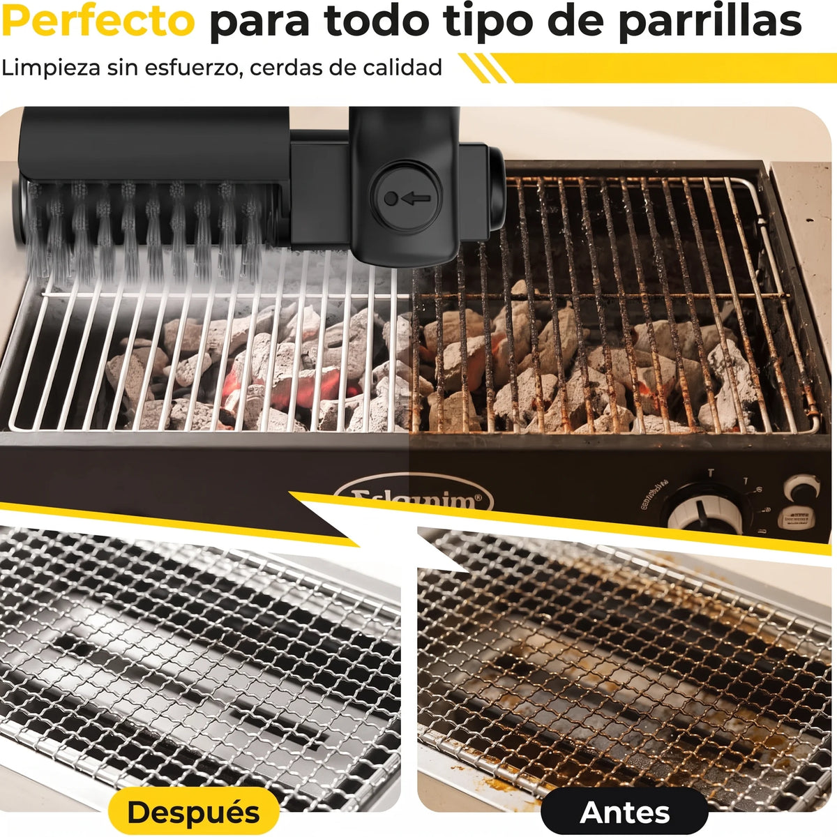 Cepillo Eléctrico para Parrilla - SATE®